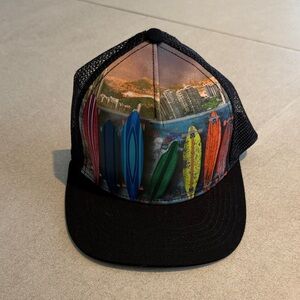 Molo Multicolor Surfboard Print Trucker Hat
